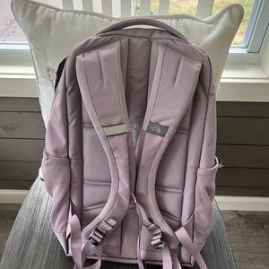 Lavender north face jester backpack